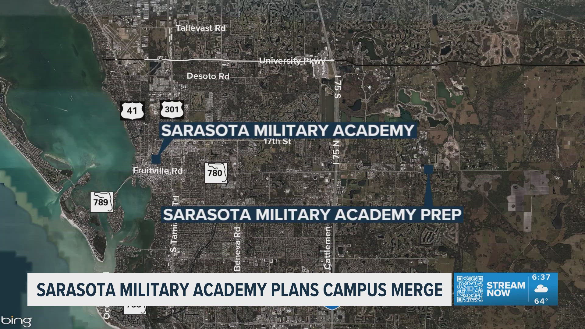 Sarasota Military Academy plans to merge its campuses