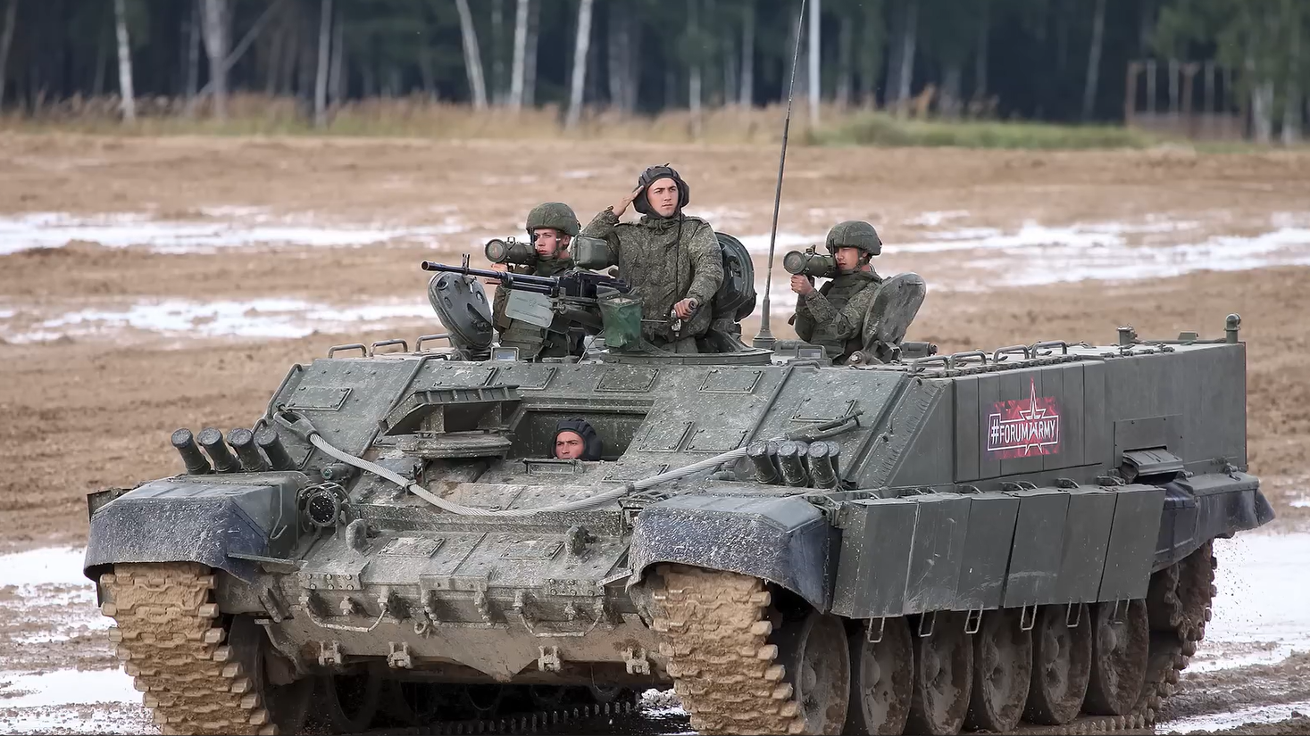 Watch what happens when a tank gets repurposed for urban combat