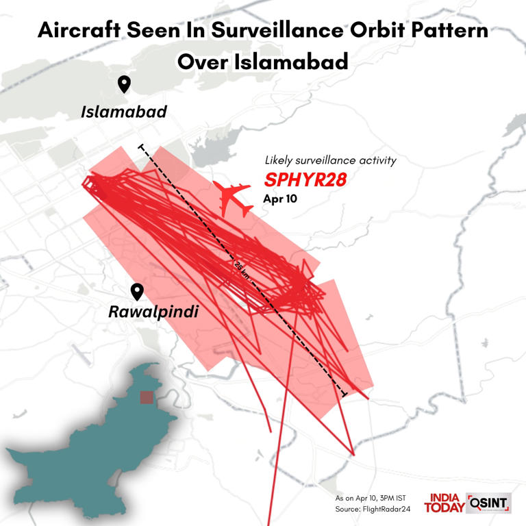 As Islamabad talks loom, US military planes tracked in Pakistan's airspace