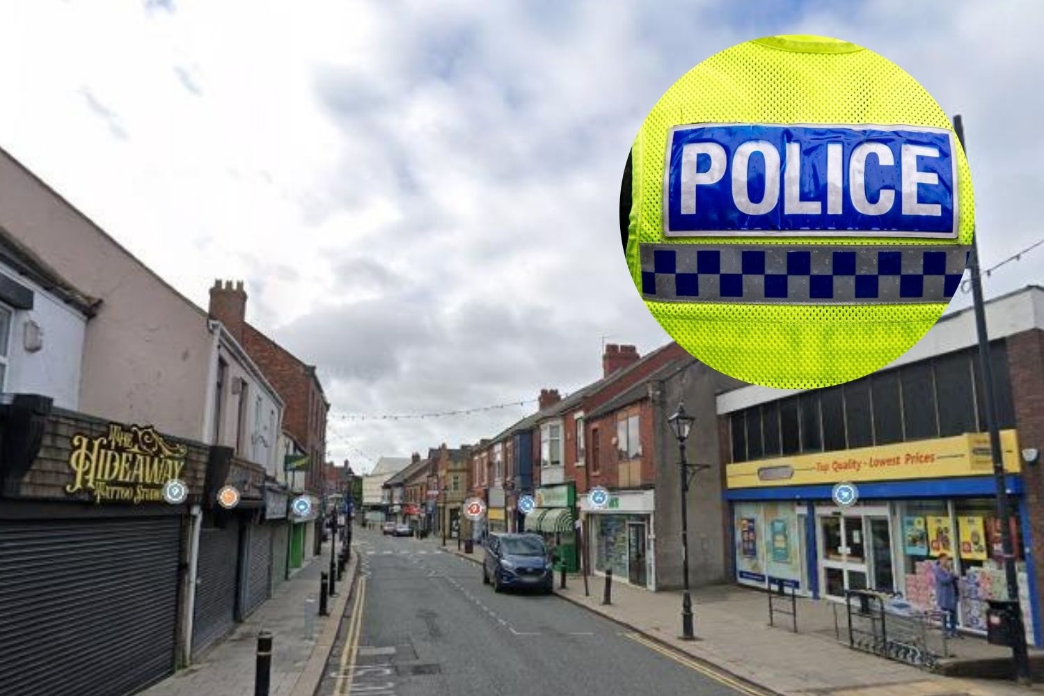 Man arrested on suspicion of possessing machete during street fight ...
