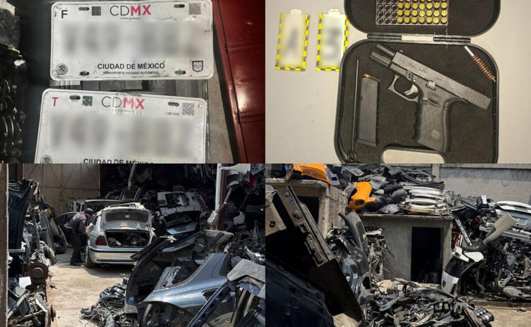 Cae líder criminal y 4 integrantes de banda dedicada al robo de coches en  Iztapalapa; aseguran droga y autopartes