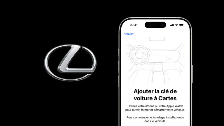 Apple CarKey devrait bientôt arriver chez Lexus