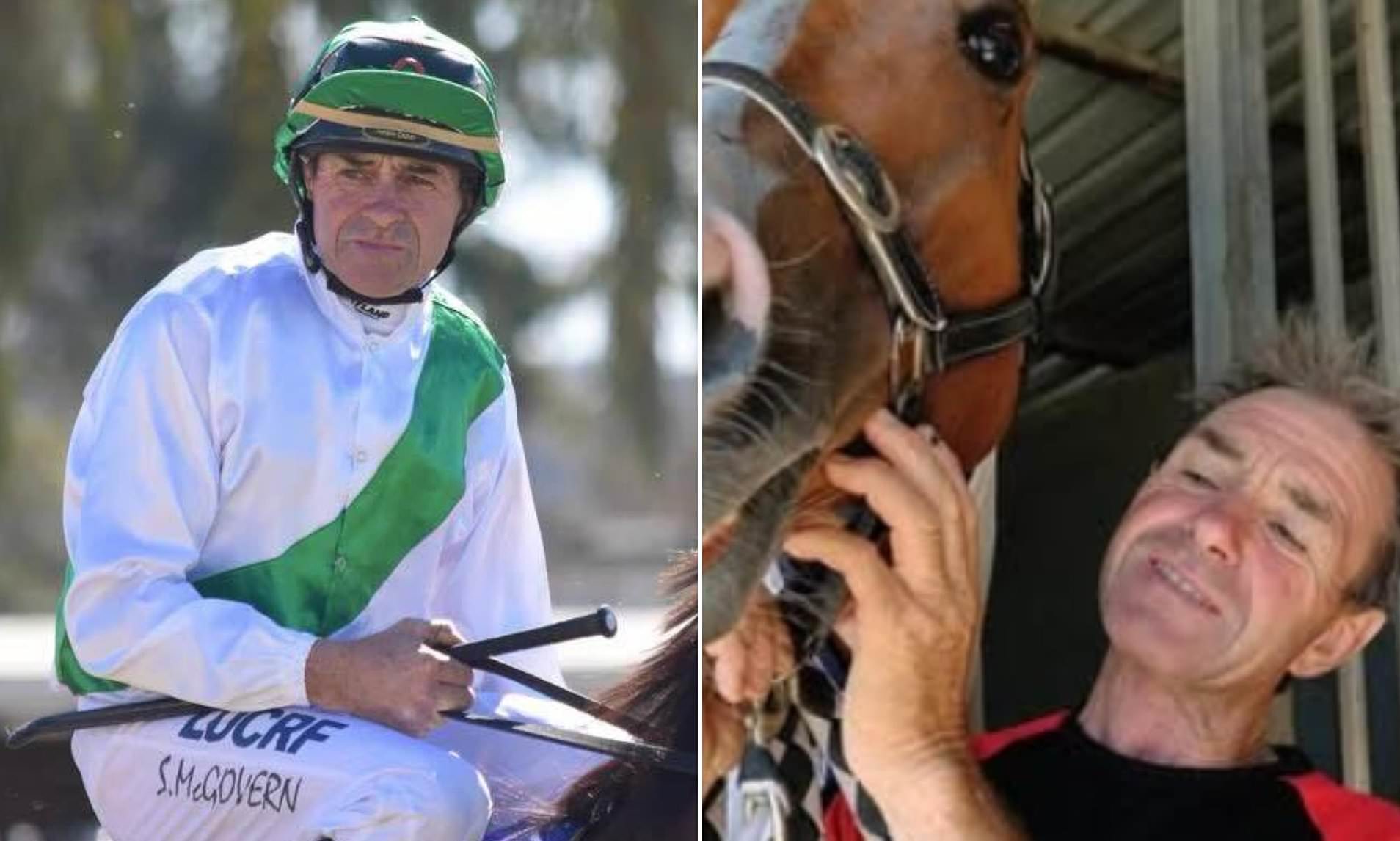 Fears jockey may lose his legs after he was trapped under a dead horse for  six hours
