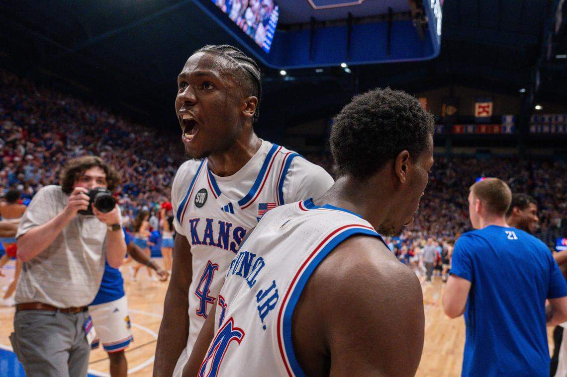 A senior and a sophomore share KU basketball's Danny Manning Mr ...