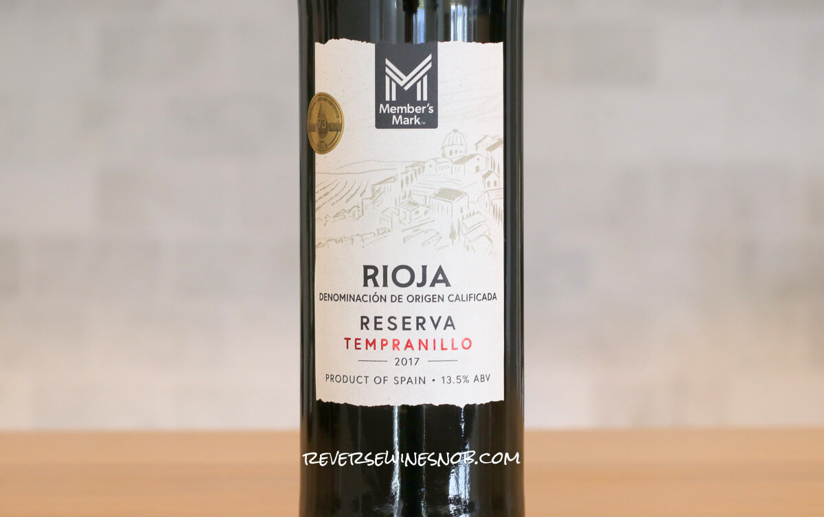 Member’s Mark Rioja Reserva from Sam’s Club