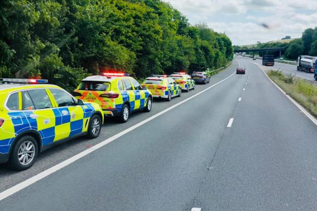 Drivers arrested as police launch major crackdown on M4