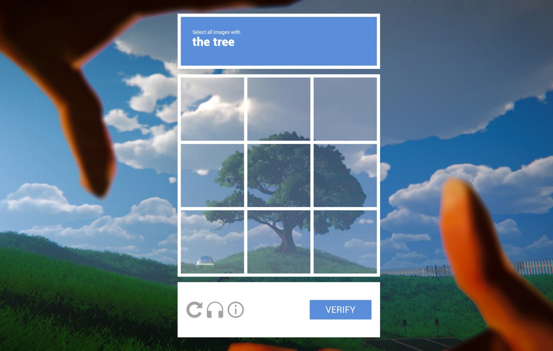 Weird new indie game makes you complete captcha tests to set fire to trees