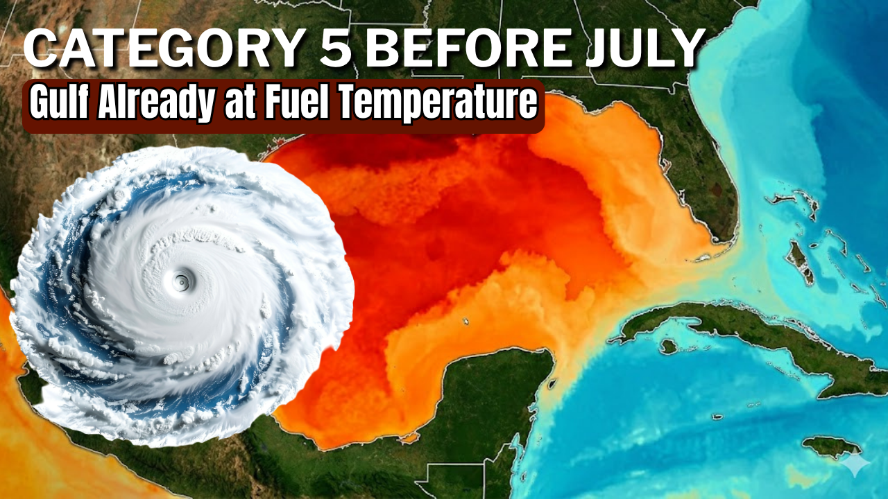 Category 5 hurricane could hit the Gulf Coast before July