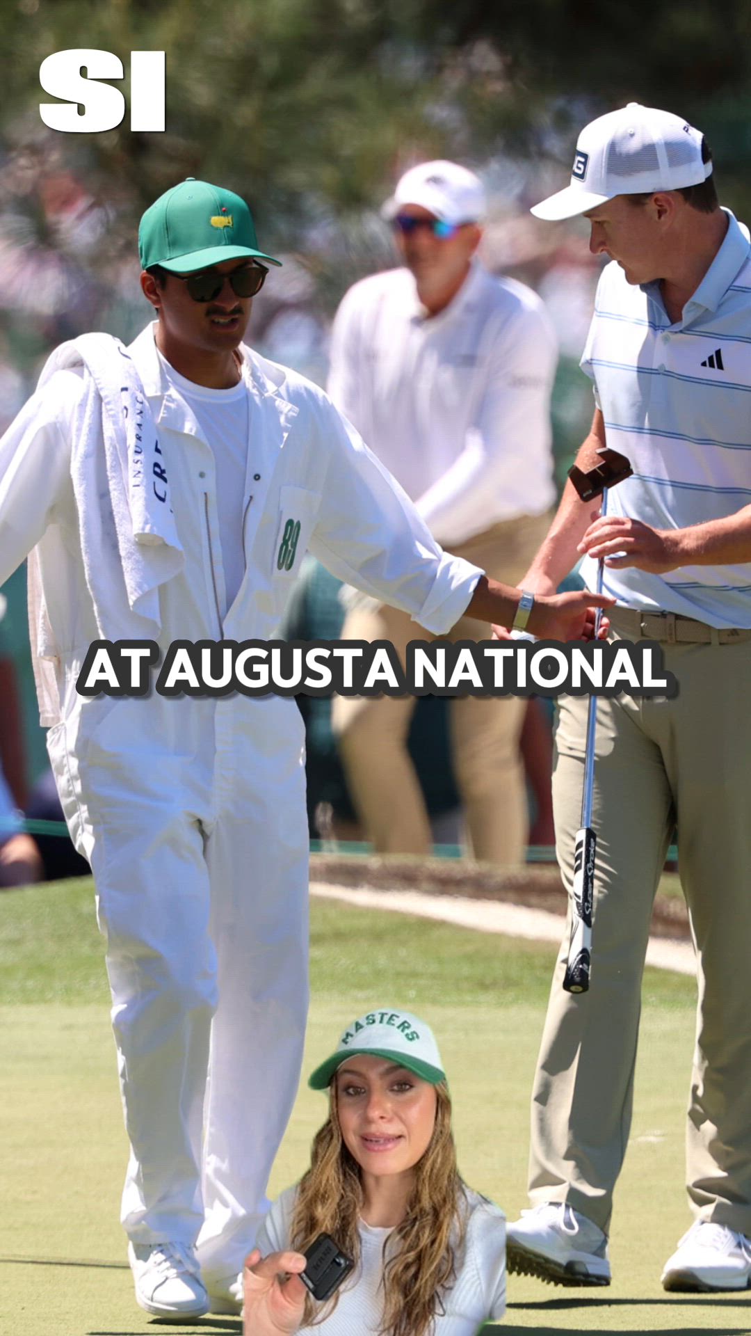 Why Masters caddies wear those numbers