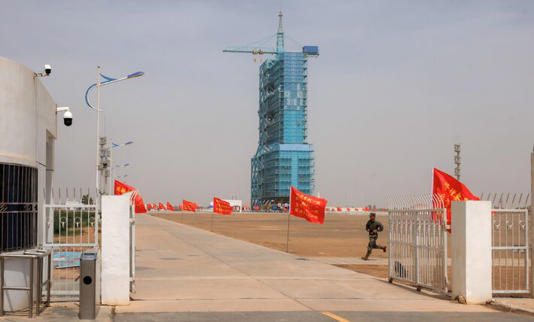 Estação espacial Tiangong, na China Foto: Foto: Alex Plavevski/ EFE