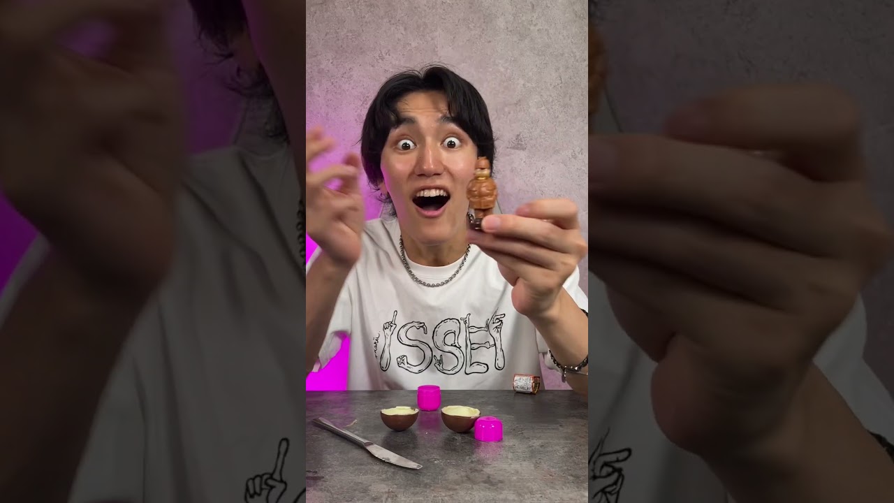 ISSEI funny video 😂😂😂 Try how to make hot chocolate bomb！😍😋