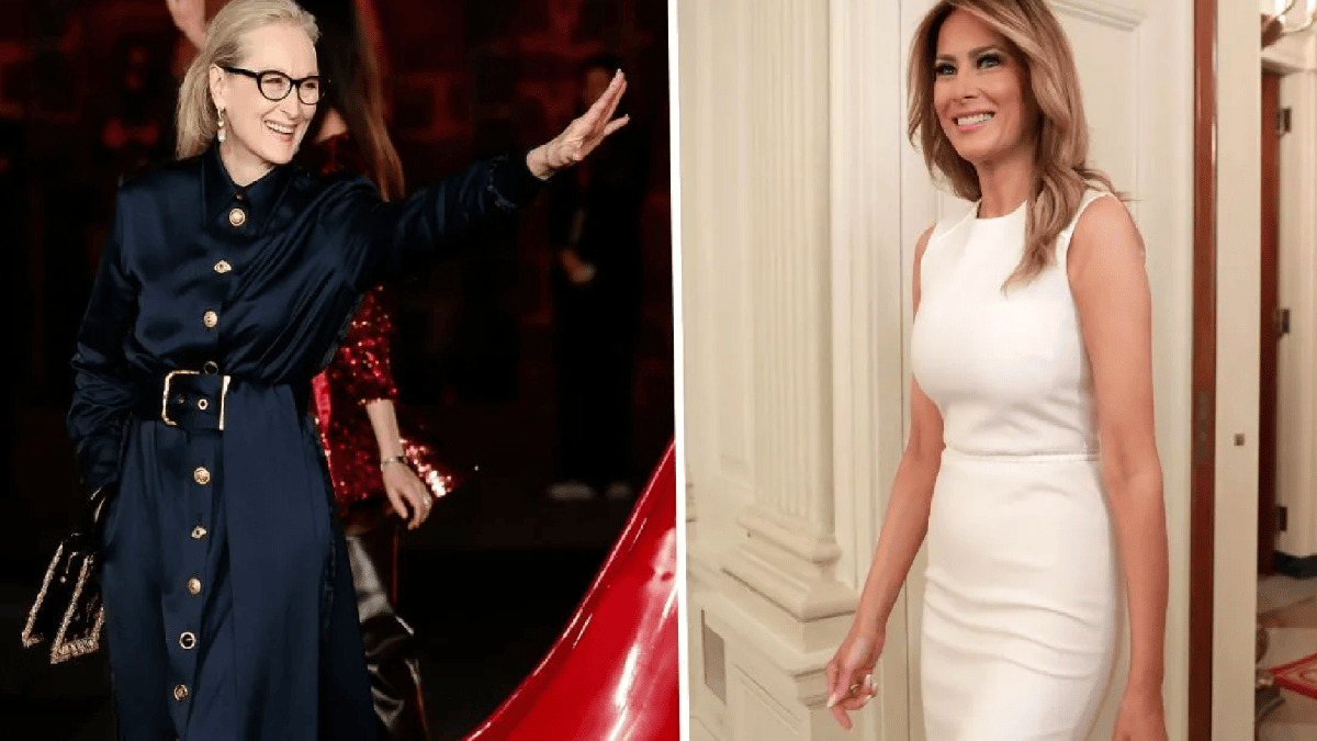 Melania Trump's team hits back after Meryl Streep attacks first lady with debunked  fashion claim