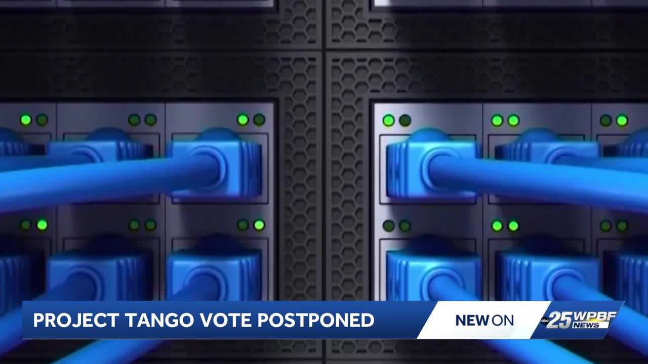 Palm Beach County postpones vote on AI data center 'Project Tango'