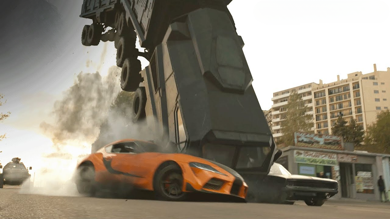 Flipping the giant truck | F9: The Fast Saga