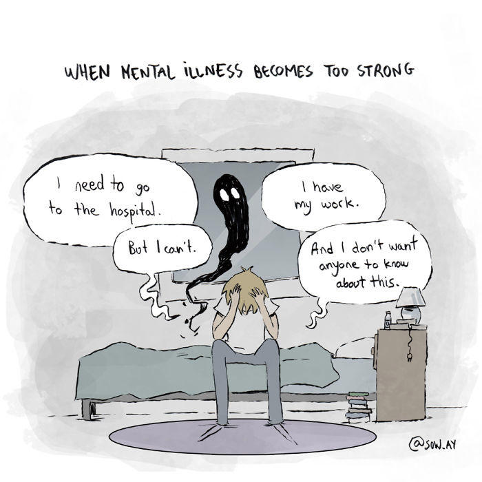 20 comics that show what living with depression and anxiety is like