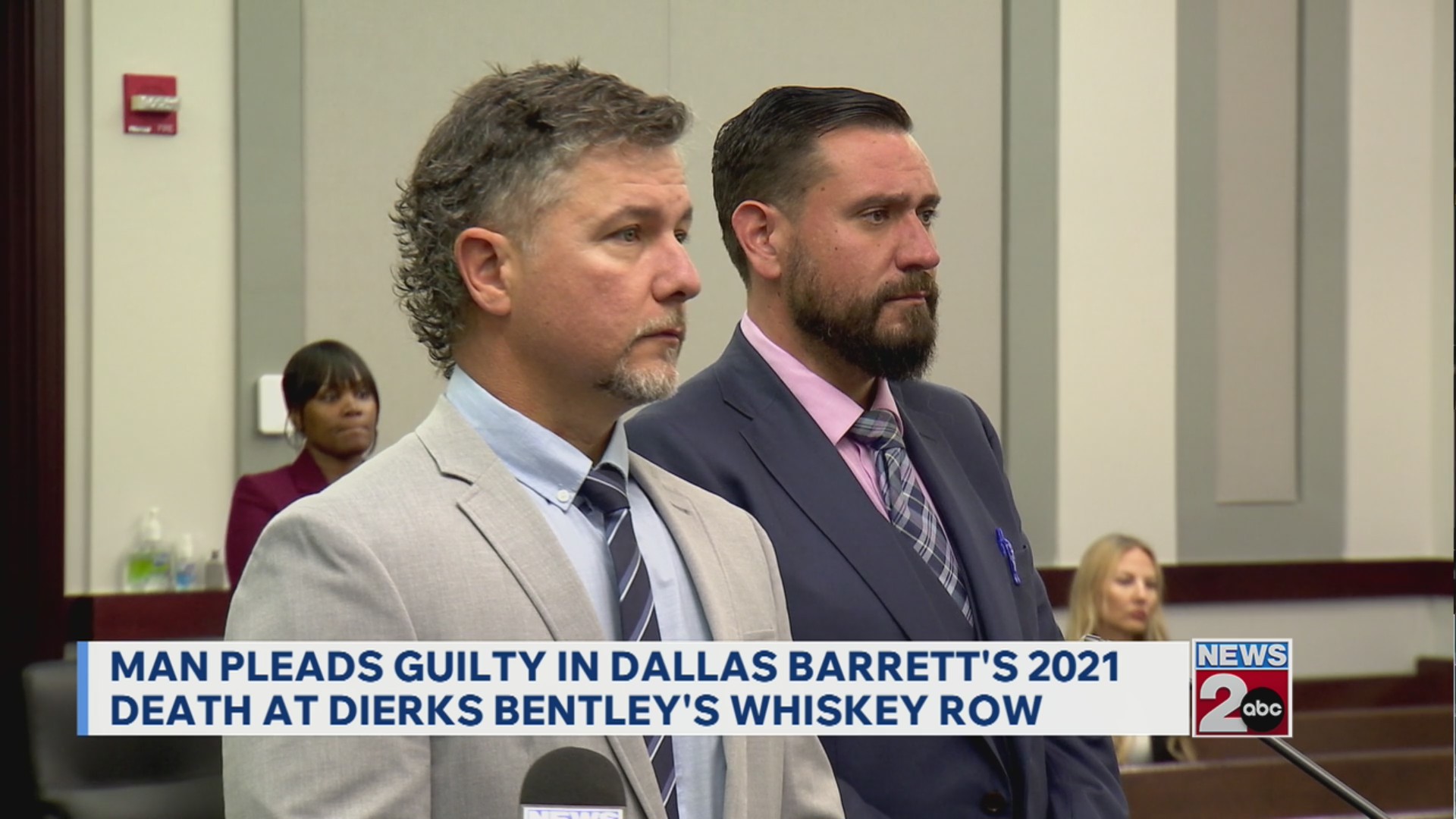 Man pleads guilty in Dallas Barrett's 2021 death at Whiskey Row