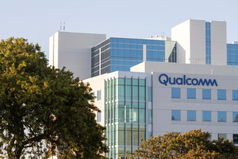 What's going on with Qualcomm stock today?