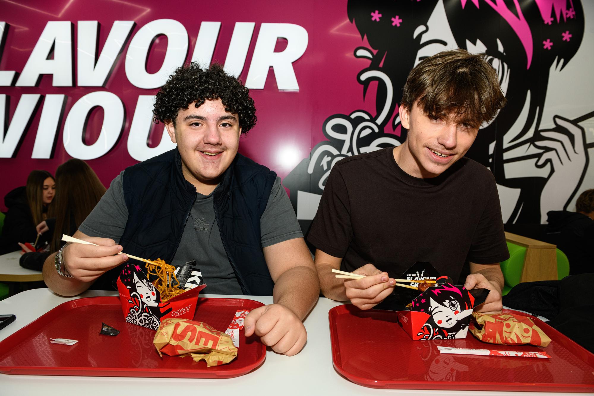 17 pics as excited customers make a beeline for opening of new Chopstix ...