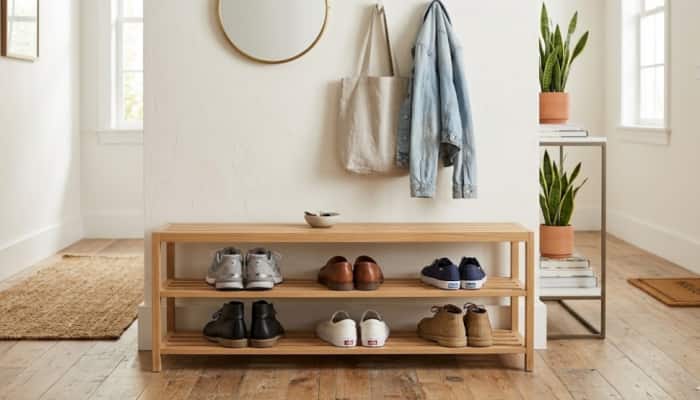Stylish shoe rack designs to keep your home organized