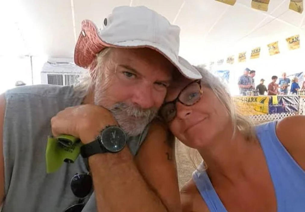 Lynette Hooker hasn’t been seen since her husband Brian alleged she was swept away in rough seas in the Bahamas after falling from their boat. Facebook / Lynette Hooker