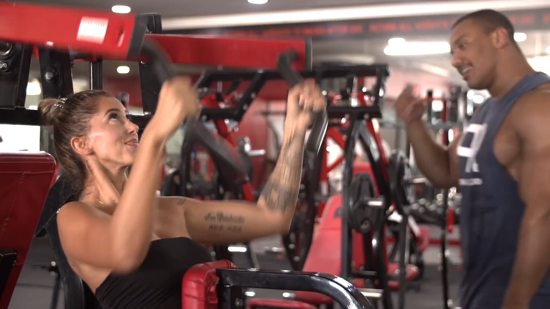 She was just leading his rehab - now he’s training like a beast