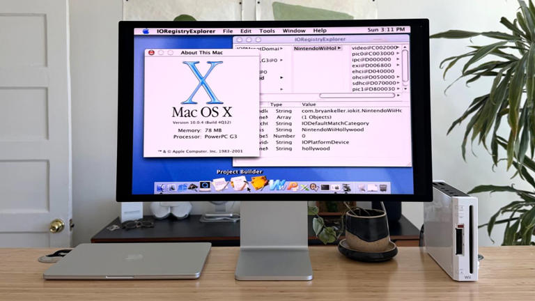 This wild hack got Mac OS X Cheetah working on a Nintendo Wii