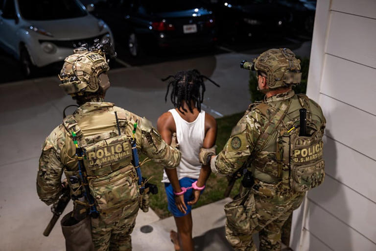 US Marshals and metro law enforcement join forces to make significant ...