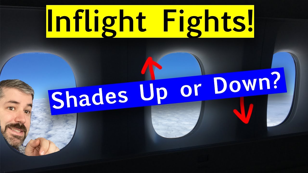 Airplane etiquette: Window shades and other dilemmas