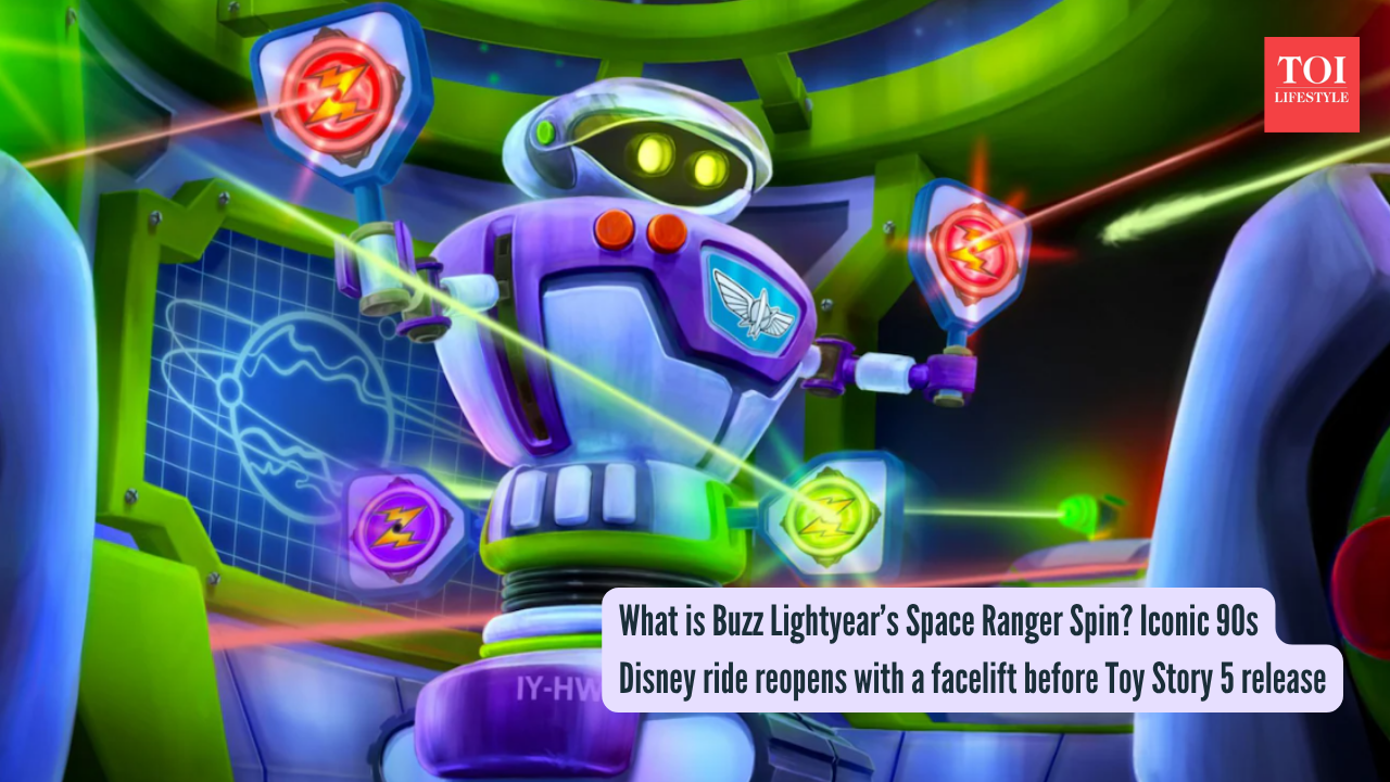 What is Buzz Lightyear’s Space Ranger Spin? Iconic 90s Disney ride ...