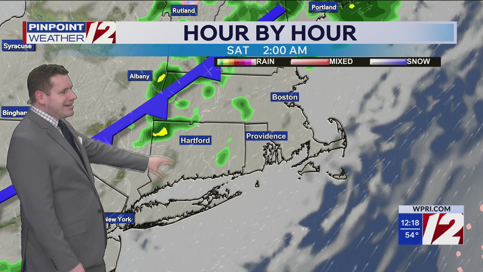 WPRI 12 weather forecast 4/10/26: Nice weekend ahead; trending warmer ...