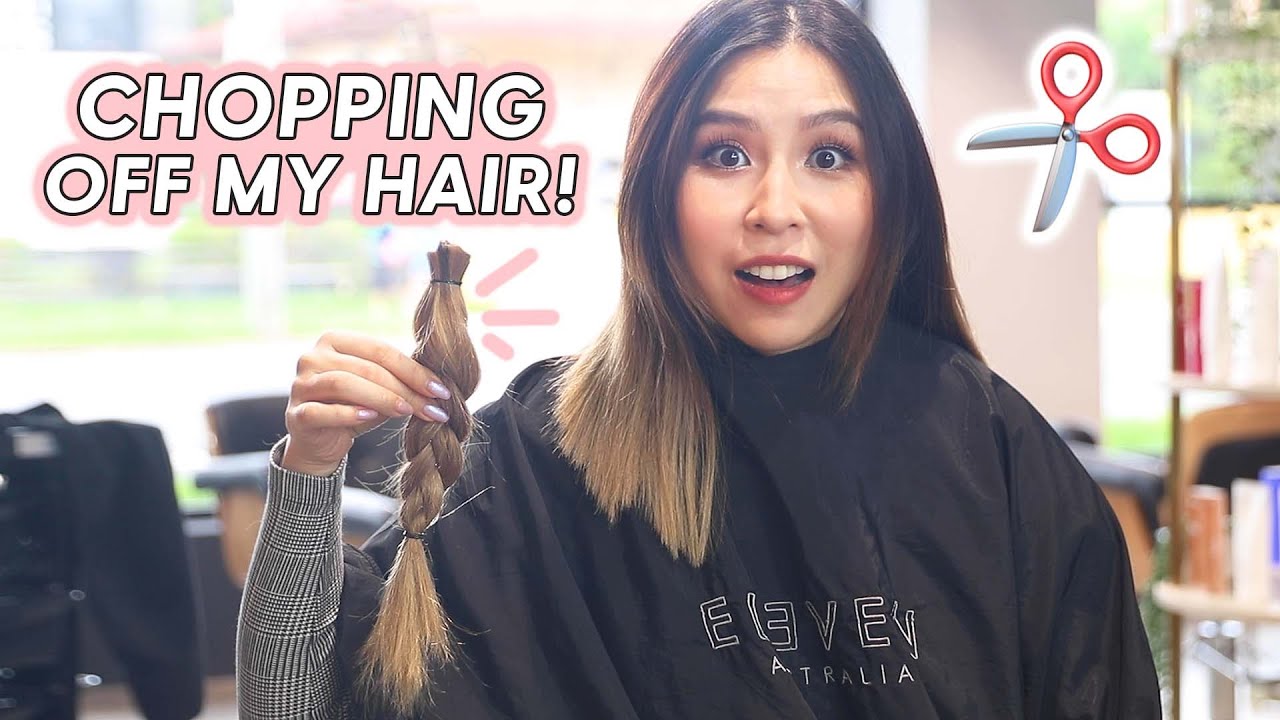 I chopped off my hair! 😱 See the transformation
