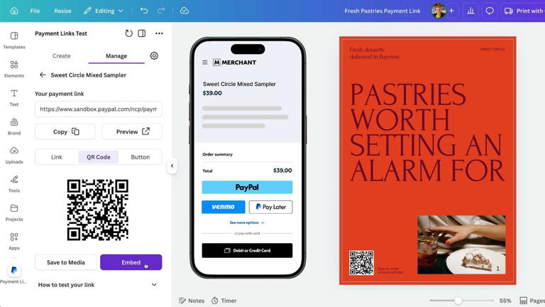 PayPal integrates payment links into Canva Marketplace