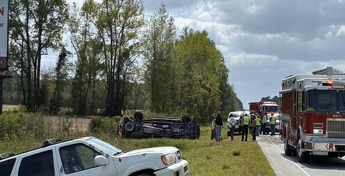 Driver falls asleep crashing into fire truck vehicle injuring ...