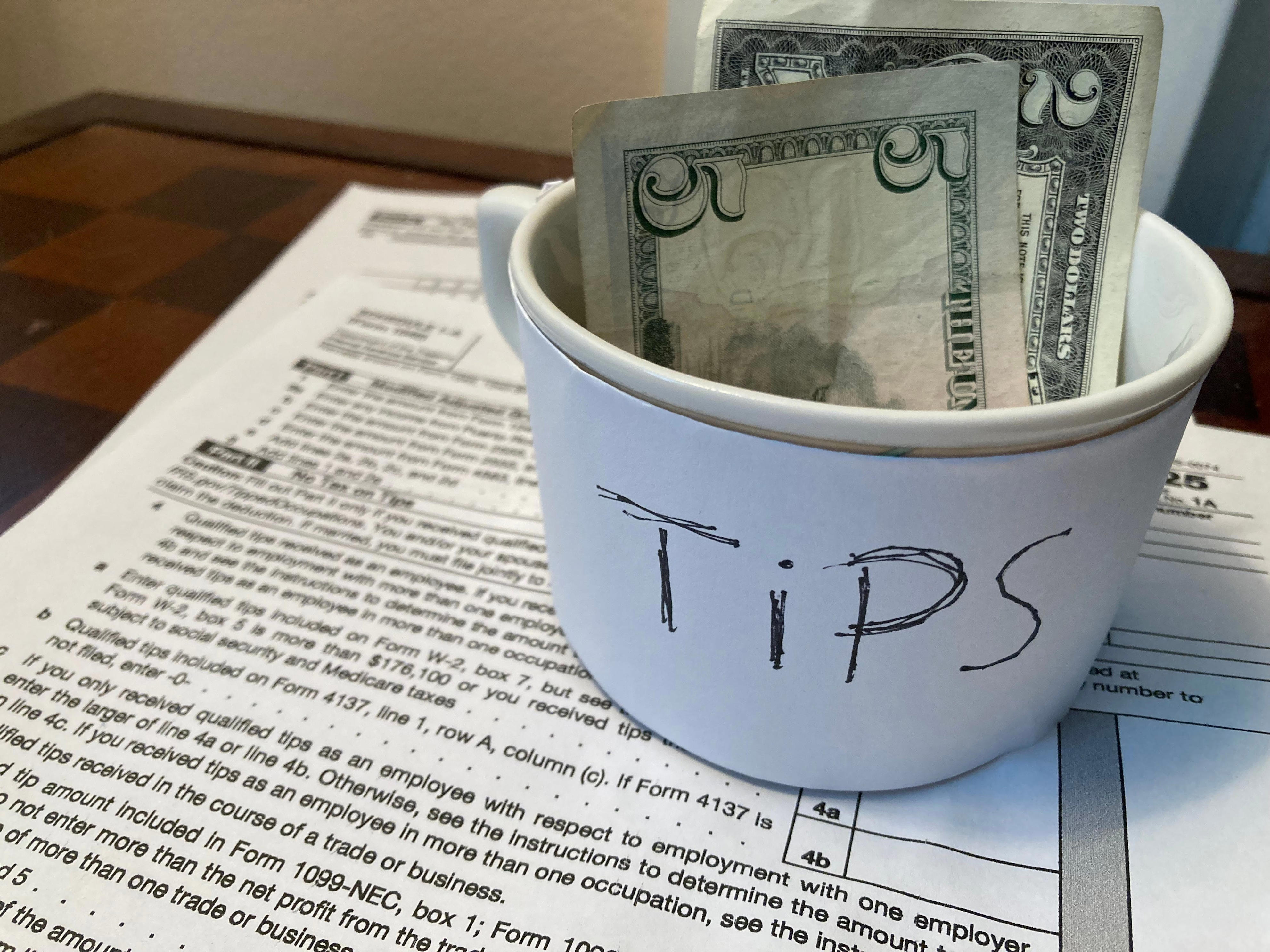 IRS finalizes 'no tax on tips' rules days before April 15