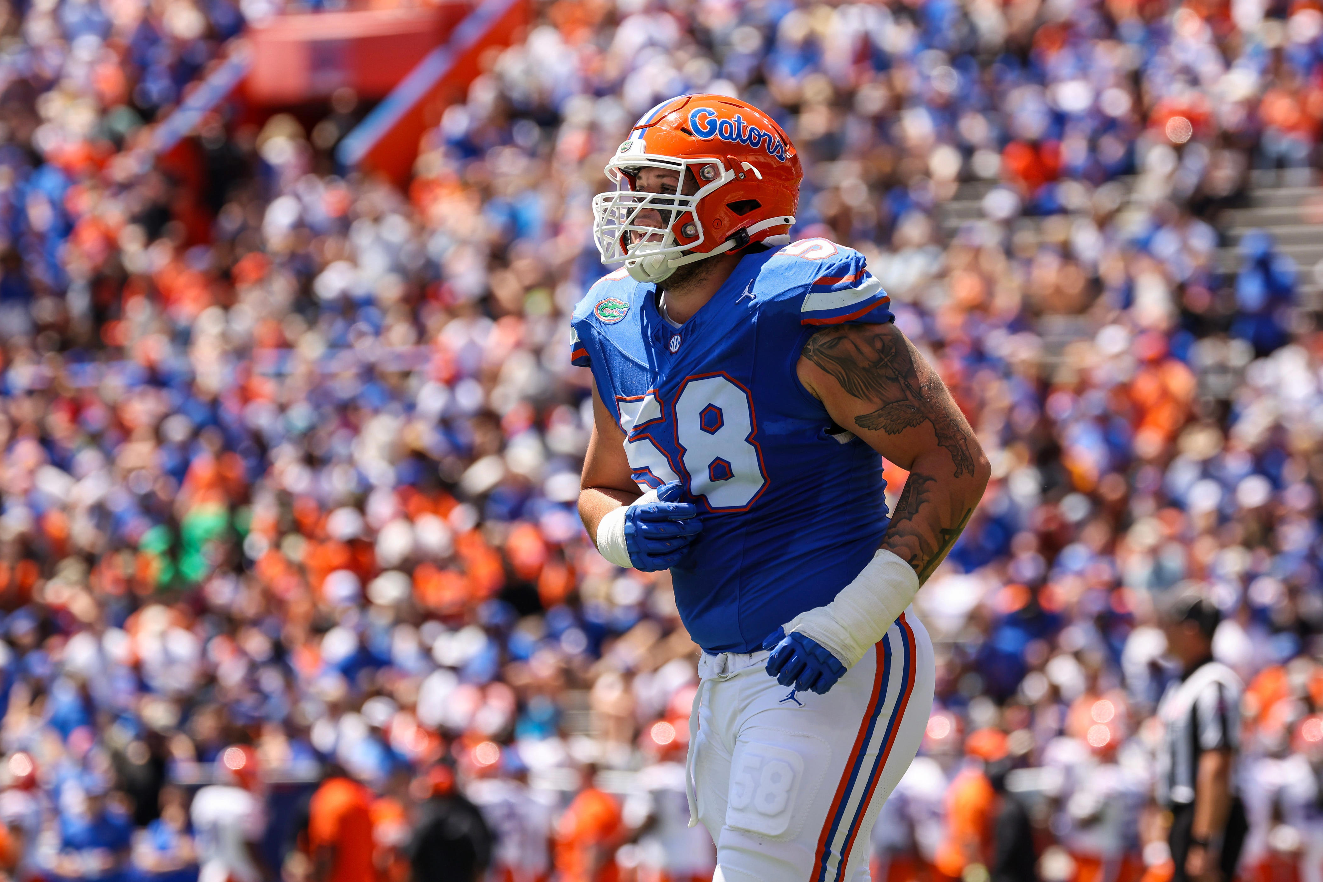 Unpacking future Packers: No. 17, Florida OL Austin Barber