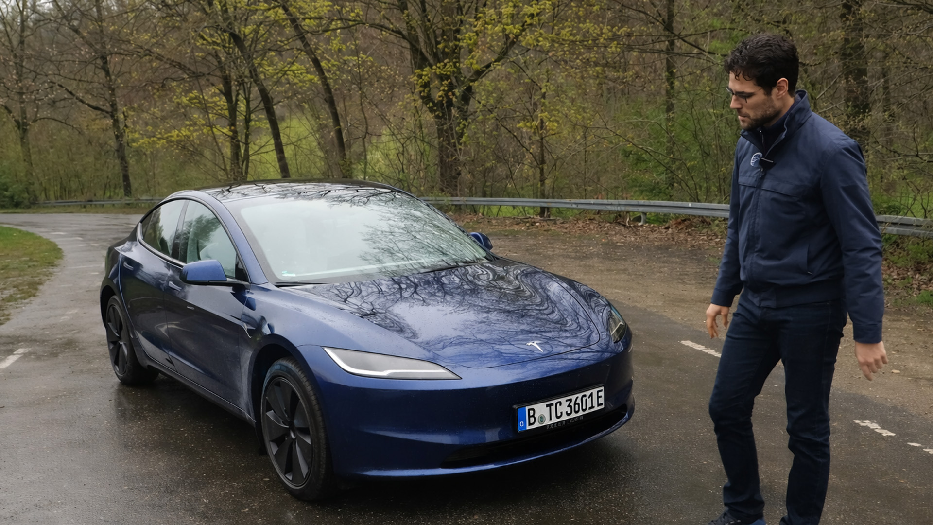The new Model 3 comes with a more modern-looking design