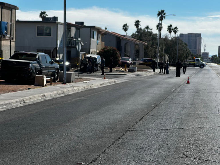 Pedestrian critically injured in Las Vegas Chinatown crash