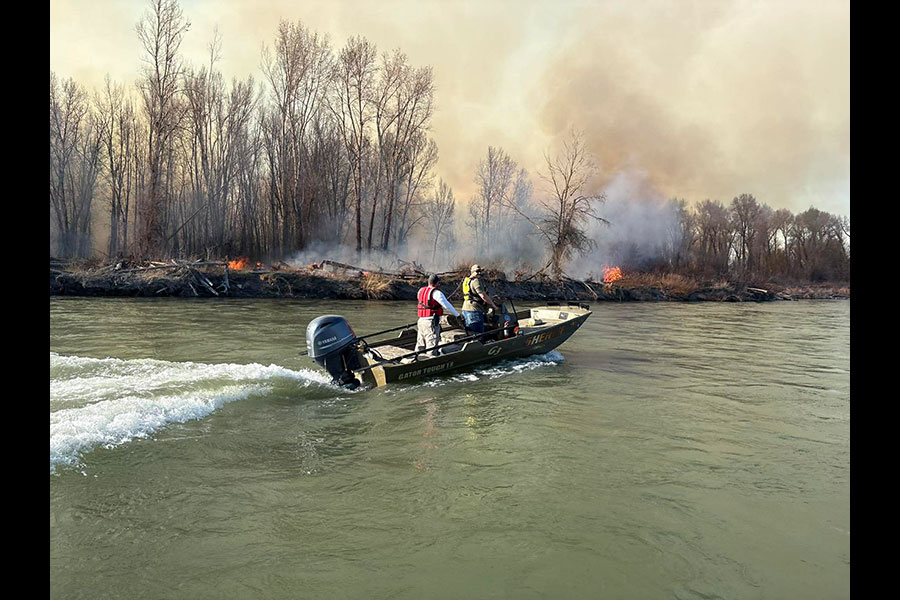 Snake Fire contained after various fire and law agencies assist in the ...
