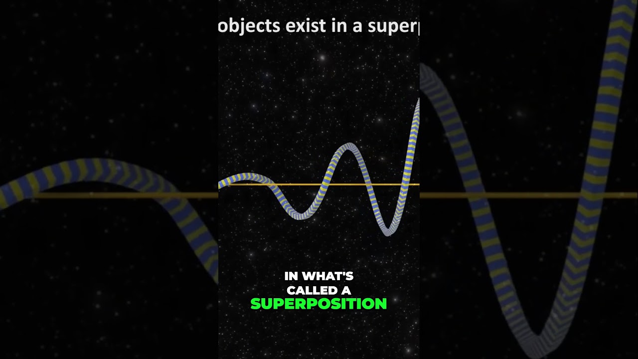 In physics, quantum particles are definite only after an interaction