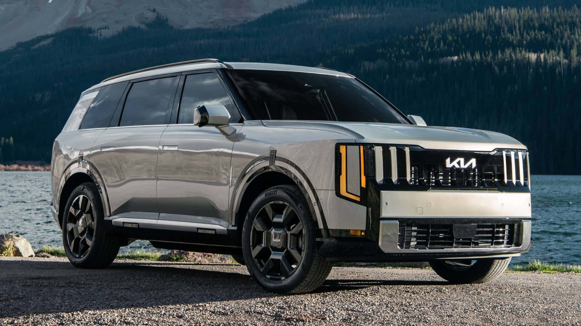 Kia Telluride Hybrid Lands, EREV Arrives 2029