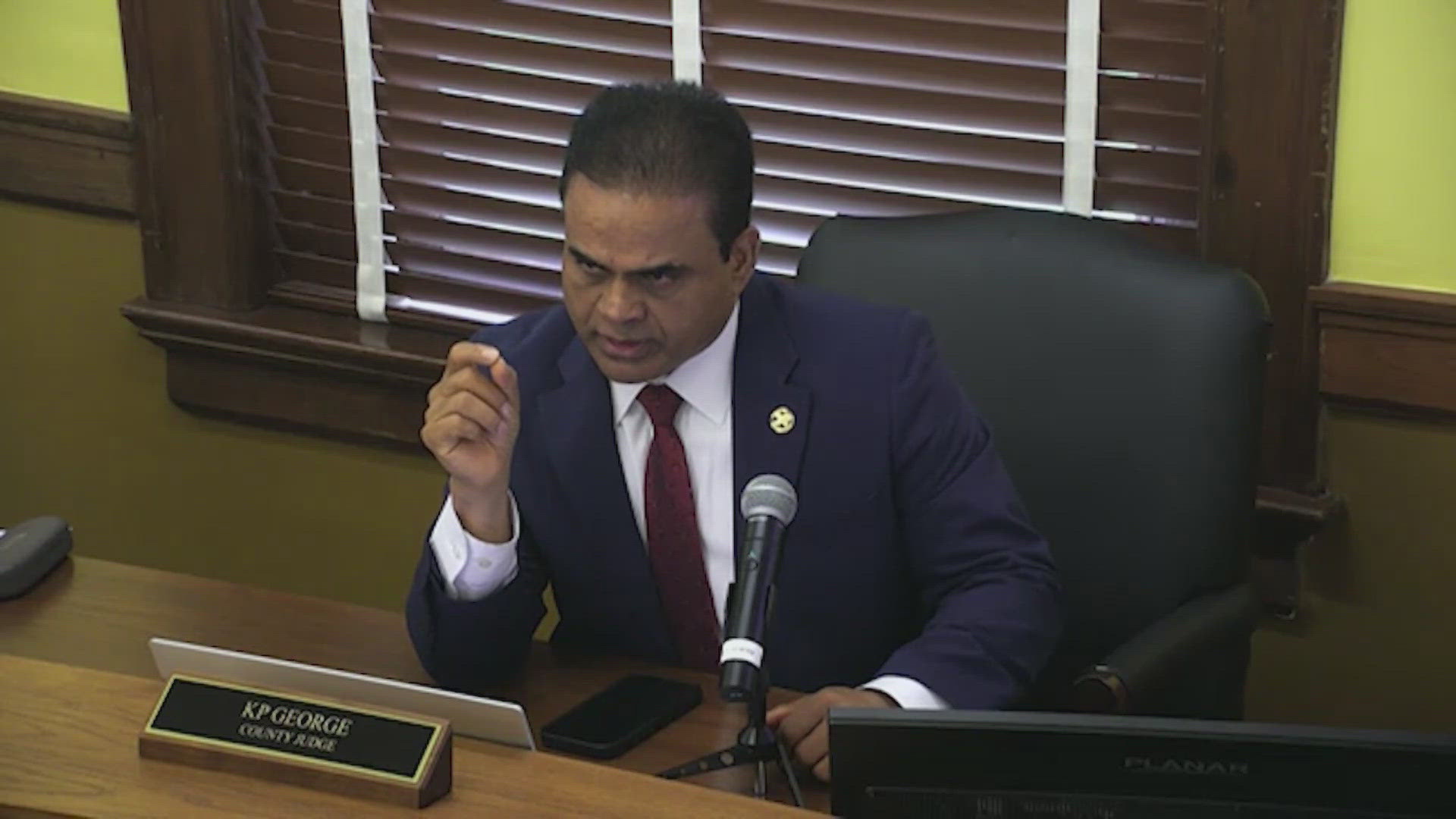 Fort Bend County Judge KP George temporarily suspended from office