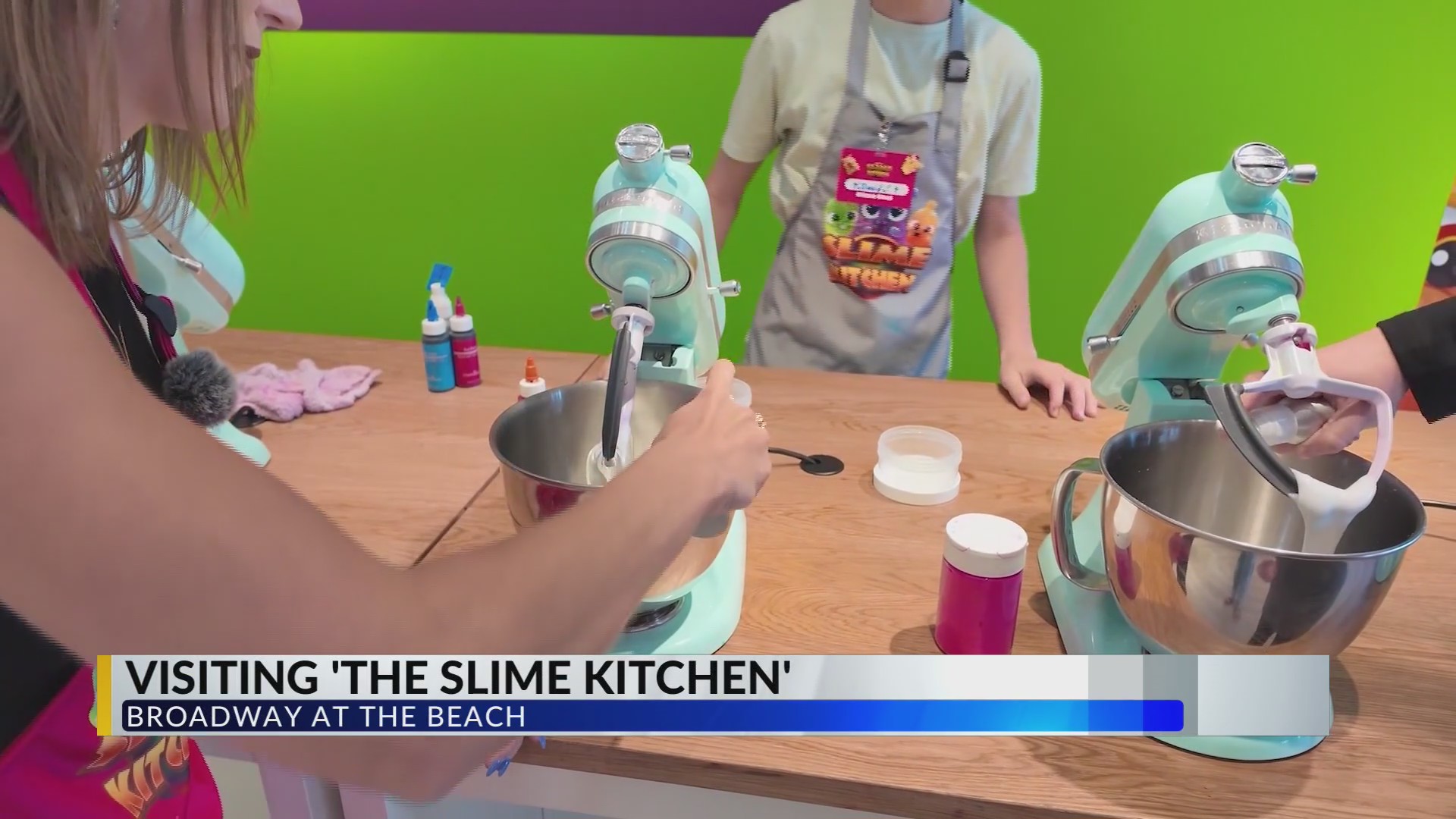 Visiting Broadway at the Beach's 'Slime Kitchen'
