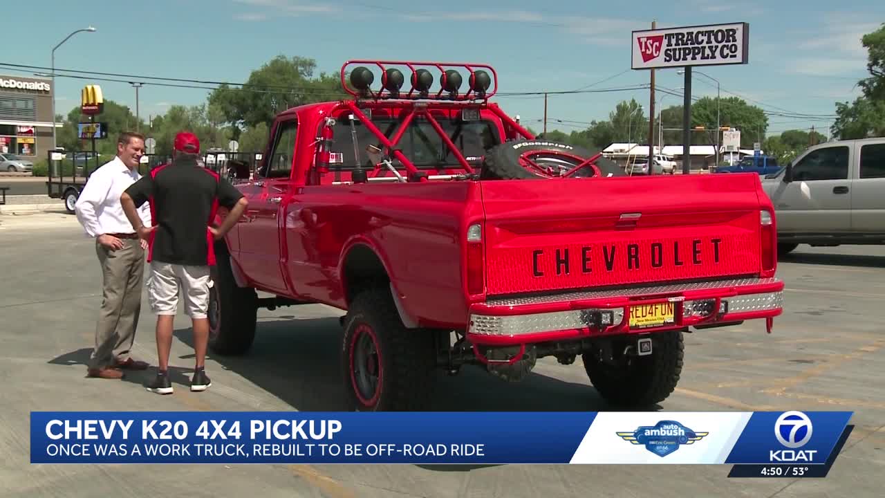 Bosque Farms man rebuilds 1969 Chevy K20 into off-road dream truck