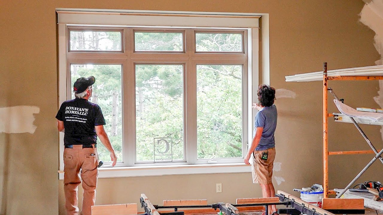 Watch me build stunning window trim units