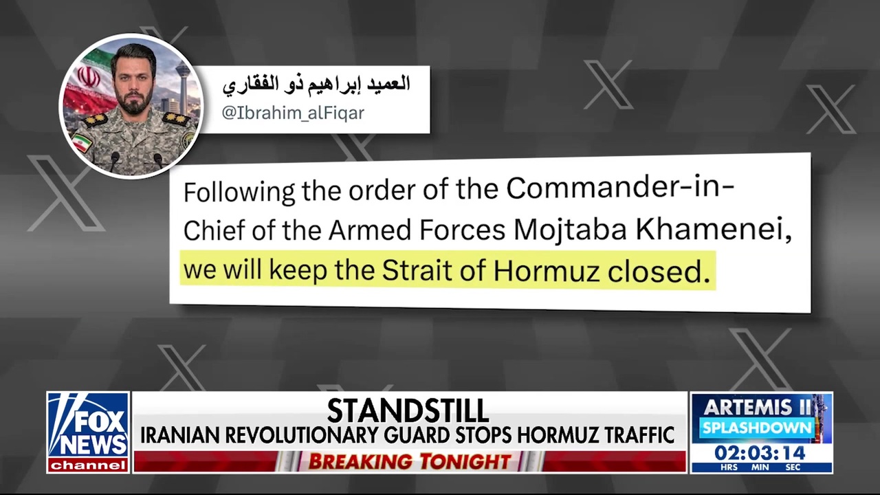 Standstill: IRGC reportedly halts traffic across Strait of Hormuz<br>