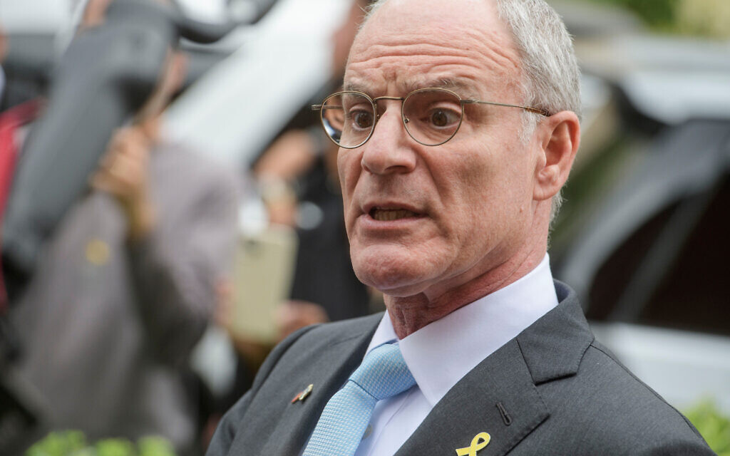 In first-ever call, Israel’s envoy to US says he told Lebanese counterpart Israel rejects a truce with Hezbollah<br><br>