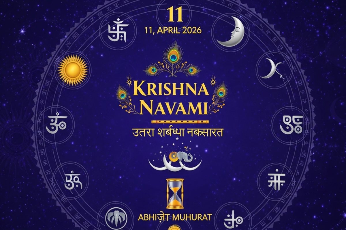 Aaj ka panchang, April 11, 2026: Krishna navami, Uttara shadha, and ...