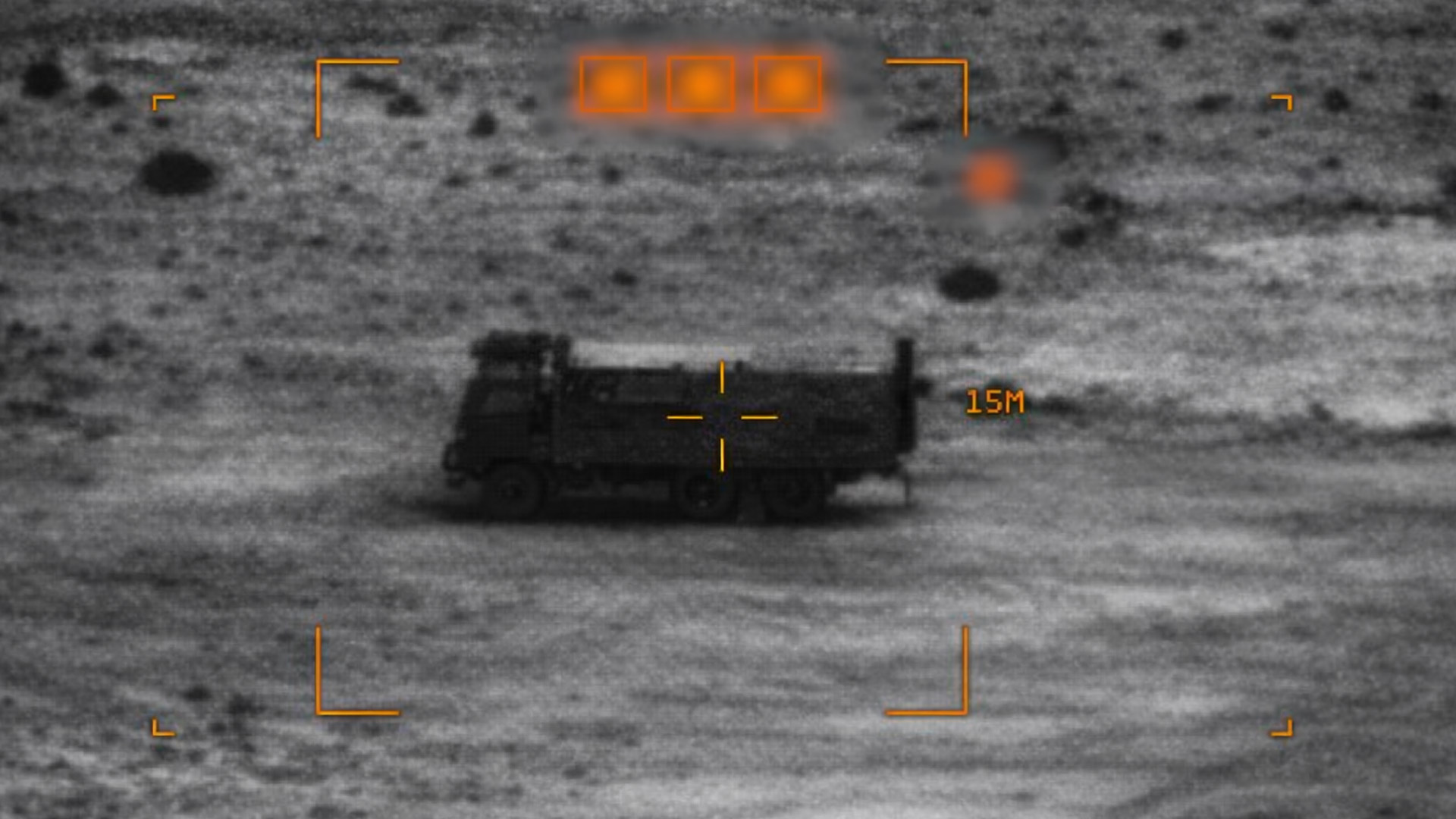 American military conducts precision attacks