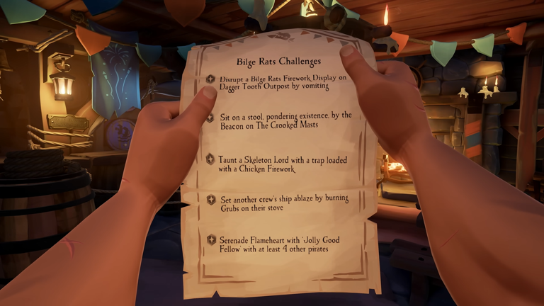 Sea of Thieves Bilge Rats weekender event dates, rewards, and details
