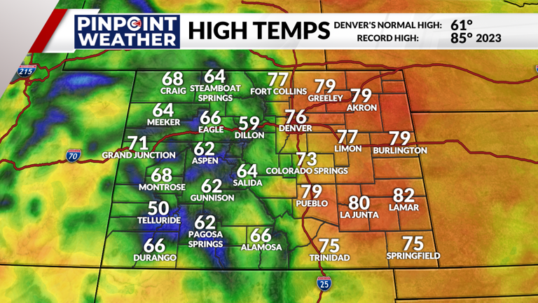 Denver weather: Breezy weekend with Saturday rain chance